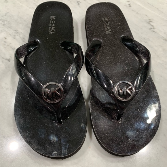 michael kors plastic sandals